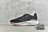ADIDAS SPEEDMOTION RUNNING SHOES CORE BLACK/MATTE SILVER/TURBO GX0569