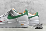 NIKE AIR FORCE 1 LOW WHITE/GREEN/WHITE DD8501-161