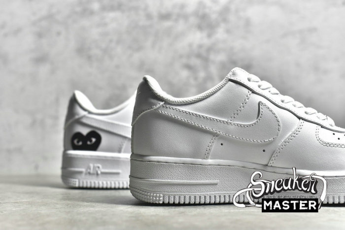 NIKE AIR FORCE 1 LOW WHITE/WHITE/BLACK 315122-111