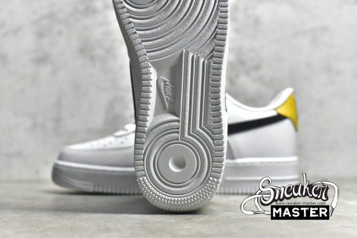 NIKE AIR FORCE 1 07 LOW WHITE/BLACK/YELOW DM0118-100