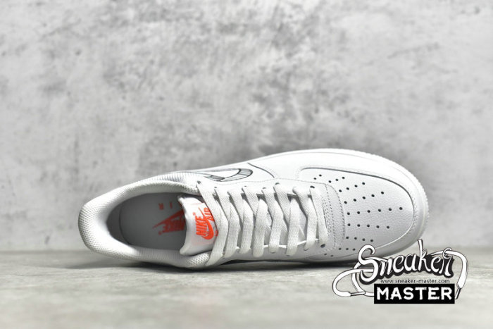 NIKE AIR FORCE 1 LOW 3D SWOOSH WHITE/WHITE/BLACK DR0149-100