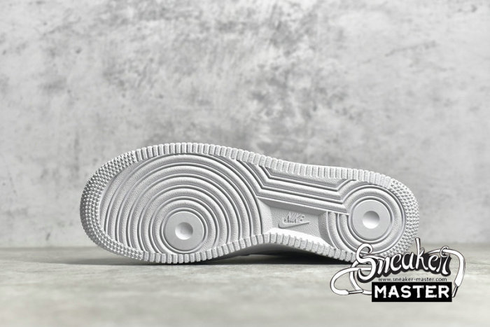 NIKE AIR FORCE 1 LOW 3D SWOOSH WHITE/WHITE/BLACK DR0149-100