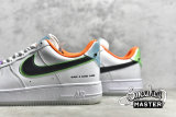 NIKE AIR FORCE 1 LOW 07 LE HAVE A GOOD GAME WHITE/BLACK/TEAM ORANGE/TEAL DO2333-101