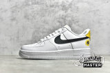 NIKE AIR FORCE 1 07 LOW WHITE/BLACK/YELOW DM0118-100
