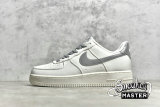 NIKE AIR FORCE 1 07 LOW PERFORATED WHITE/NEUTRAL GREY 315122-106