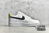 NIKE AIR FORCE 1 07 LOW WHITE/BLACK/YELOW DM0118-100