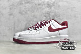 NIKE AIR FORCE 1 LOW WHITE/WHITE-LIGHT BORDEAUX DH7561-101