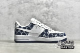 NIKE AIR FORCE 1 LOW NAVY BLUE/WHITE/NAVY BLUE 315122-441