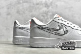 NIKE AIR FORCE 1 LOW 3D SWOOSH WHITE/WHITE/BLACK DR0149-100