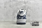NIKE AIR FORCE 1 LOW NAVY BLUE/WHITE/NAVY BLUE 315122-441