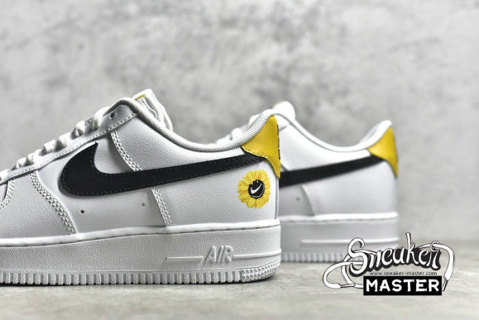 NIKE AIR FORCE 1 07 LOW WHITE/BLACK/YELOW DM0118-100
