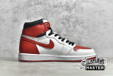 NIKE AIR JORDAN 1 RETRO HIGH OG HERITAGE WHITE/UNIVERSITY RED/BLACK 555088-161