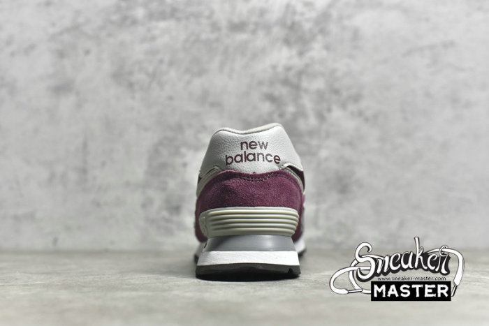NEW BALANCE 574 RUNNING SHOES BURGUNDY/BURGUNDY/BURGUNDY ML574EVM