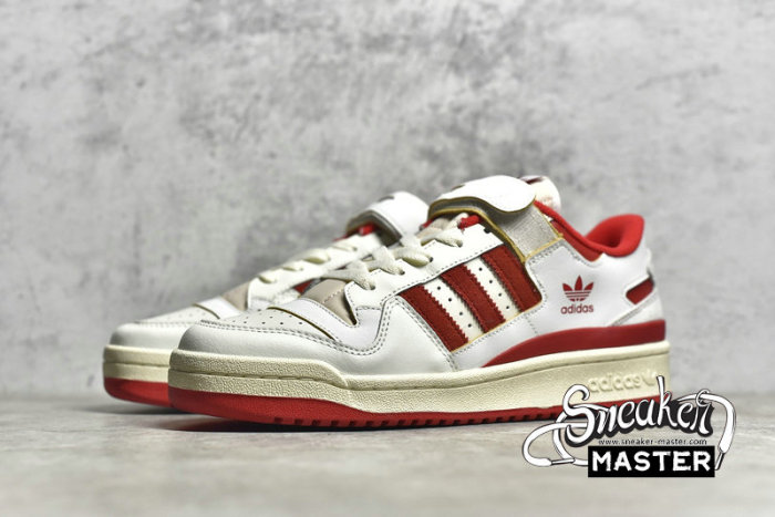 ADIDAS FORUM 84 LOW SHOES CLOUD WHITE/TEAM POWER RED/CREAM WHITE GY6981
