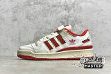 ADIDAS FORUM 84 LOW SHOES CLOUD WHITE/TEAM POWER RED/CREAM WHITE GY6981