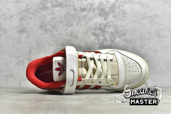 ADIDAS FORUM 84 LOW SHOES CLOUD WHITE/TEAM POWER RED/CREAM WHITE GY6981