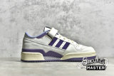 ADIDAS FORUM 84 LOW SHOES OFF WHITE/TECH PURPLE/CREAM WHITE GX4535