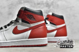 NIKE AIR JORDAN 1 RETRO HIGH OG HERITAGE WHITE/UNIVERSITY RED/BLACK 555088-161