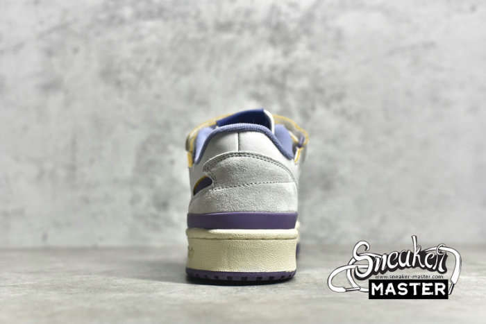 ADIDAS FORUM 84 LOW SHOES OFF WHITE/TECH PURPLE/CREAM WHITE GX4535