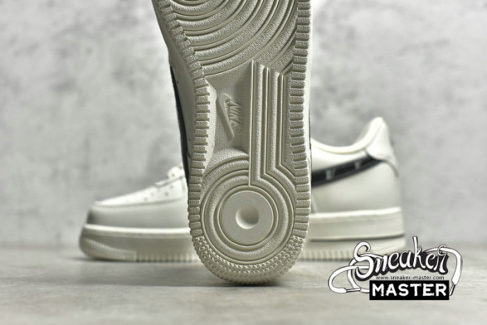 NIKE AIR FORCE 1 07 LOW BEIGE/BLACK/GREY KV3696-660