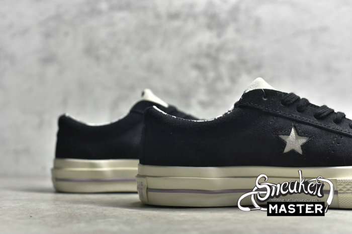 CONVERSE ONE STAR LOW TROPICAL BLACK/MOUSE/EGRET 160584C