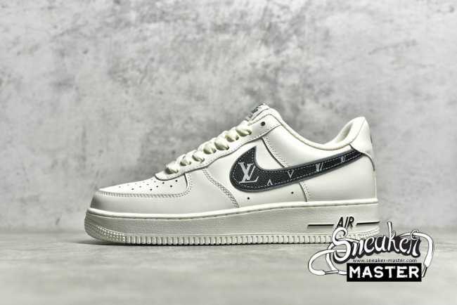 NIKE AIR FORCE 1 07 LOW BEIGE/BLACK/GREY KV3696-660