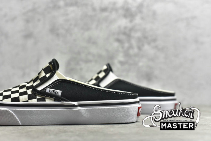 VANS CLASSIC SLIP-ON MULE CHECKRBOARD BLACK/WHITE/BLACK VN0A4P3U5GU