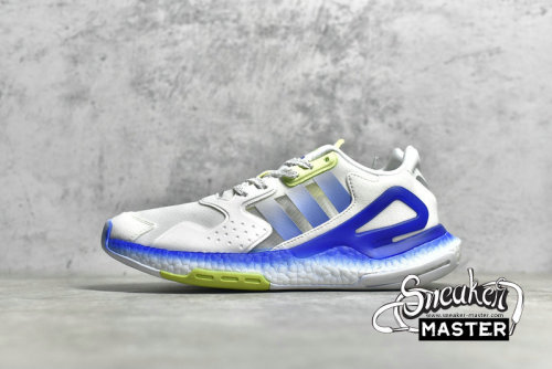 ADIDAS DAY JOGGER CLOUD WHITE/POLAR BLUE/SKY TINT/ACID MINT GW4912