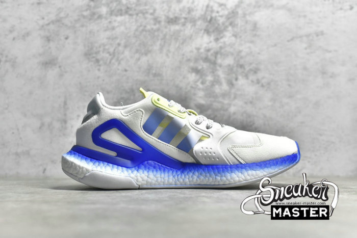 ADIDAS DAY JOGGER CLOUD WHITE/POLAR BLUE/SKY TINT/ACID MINT GW4912
