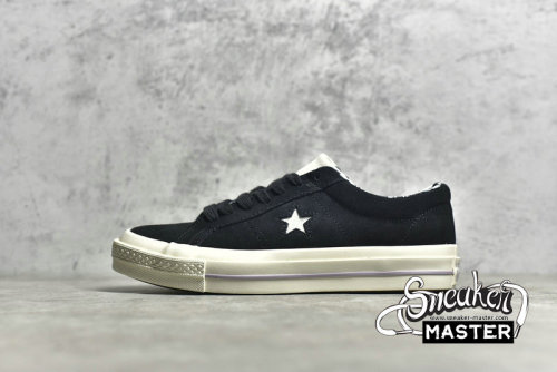 CONVERSE ONE STAR LOW TROPICAL BLACK/MOUSE/EGRET 160584C