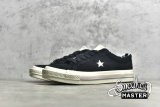 CONVERSE ONE STAR LOW TROPICAL BLACK/MOUSE/EGRET 160584C
