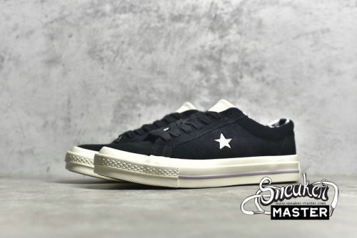 CONVERSE ONE STAR LOW TROPICAL BLACK/MOUSE/EGRET 160584C