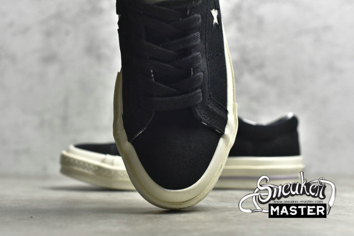 CONVERSE ONE STAR LOW TROPICAL BLACK/MOUSE/EGRET 160584C