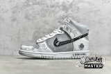 NIKE SB DUNK HIGH WHITE/GREY/BLACK CZ8149-101