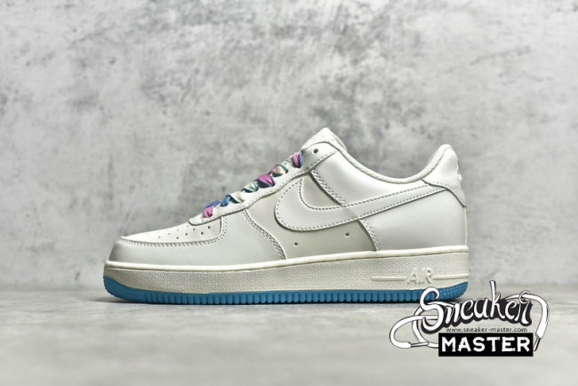 NIKE AIR FORCE 1 07 LOW RICE WHITE/BLUE-PURPLE CH6696-326
