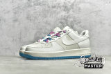 NIKE AIR FORCE 1 07 LOW RICE WHITE/BLUE-PURPLE CH6696-326