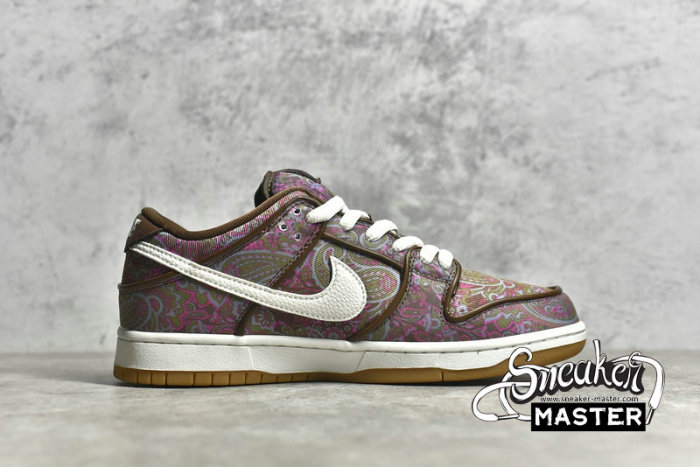 NIKE DUNK LOW PRO PREMIUM SB PAISLEY BROWN/BURGUNDY/WHITE DH7534-200