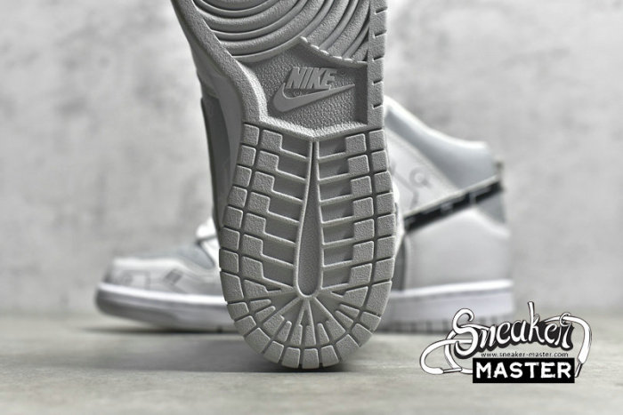 NIKE SB DUNK HIGH WHITE/GREY/BLACK CZ8149-101