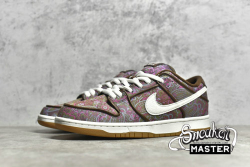 NIKE DUNK LOW PRO PREMIUM SB PAISLEY BROWN/BURGUNDY/WHITE DH7534-200