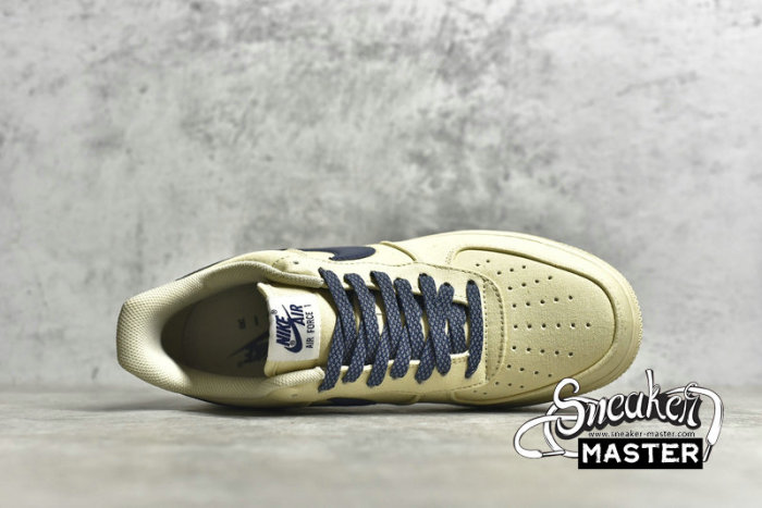 NIKE AIR FORCE 1 LOW BEIGE/DEEP BLUE/BEIGE 315122-109