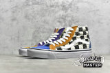 VANS X BAPE SK8 HIGH 36 DX MULTI CAMO BLACK/WHITE/BLUE/BROWN VN0A38GF7BM