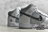 NIKE SB DUNK HIGH WHITE/GREY/BLACK CZ8149-101