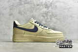 NIKE AIR FORCE 1 LOW BEIGE/DEEP BLUE/BEIGE 315122-109
