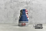 VANS X BAPE SK8 HIGH 36 DX MULTI CAMO BLACK/WHITE/BLUE/BROWN VN0A38GF7BM
