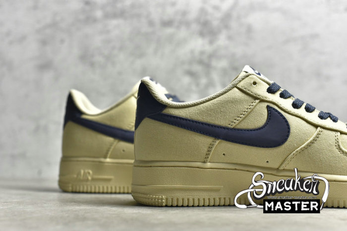 NIKE AIR FORCE 1 LOW BEIGE/DEEP BLUE/BEIGE 315122-109