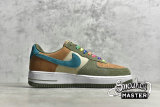 NIKE AIR FORCE 1 GS TOASTY BROWN/OLIVE GREEN/BLUE DO5215-331