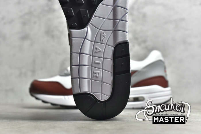 NIKE AIR MAX 1 PREMIUM MYSTIC DATES WHITE/WOLF GREY/BLACK DB5074-101
