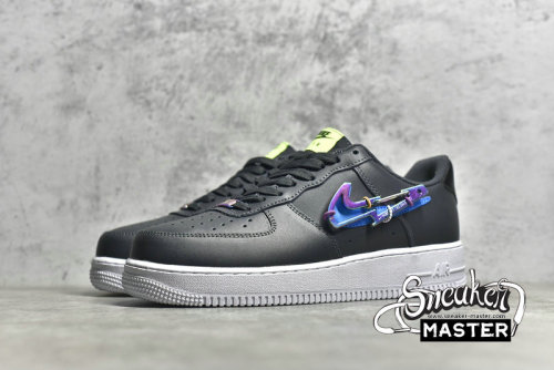 NIKE AIR FORCE 1 07 PREMIUM CARABINER DARK SMOKE GREY/VOLT/MULTI-COLOUR/PHOTO BLUE DH7579-001