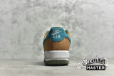NIKE AIR FORCE 1 GS TOASTY BROWN/OLIVE GREEN/BLUE DO5215-331