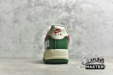 NIKE AIR FORCE 1 07 LOW BEIGE/GREEN/RED CW2288-666